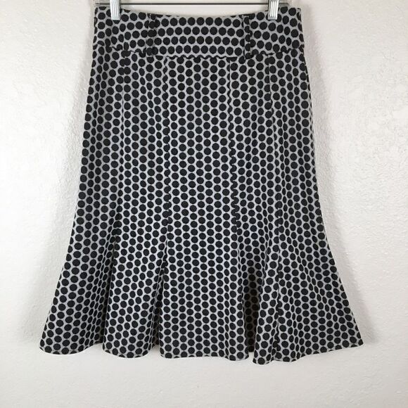 Carole Little polkadot fit & flare skirt 4 Corpcore BusinessSiren - Picture 2 of 12